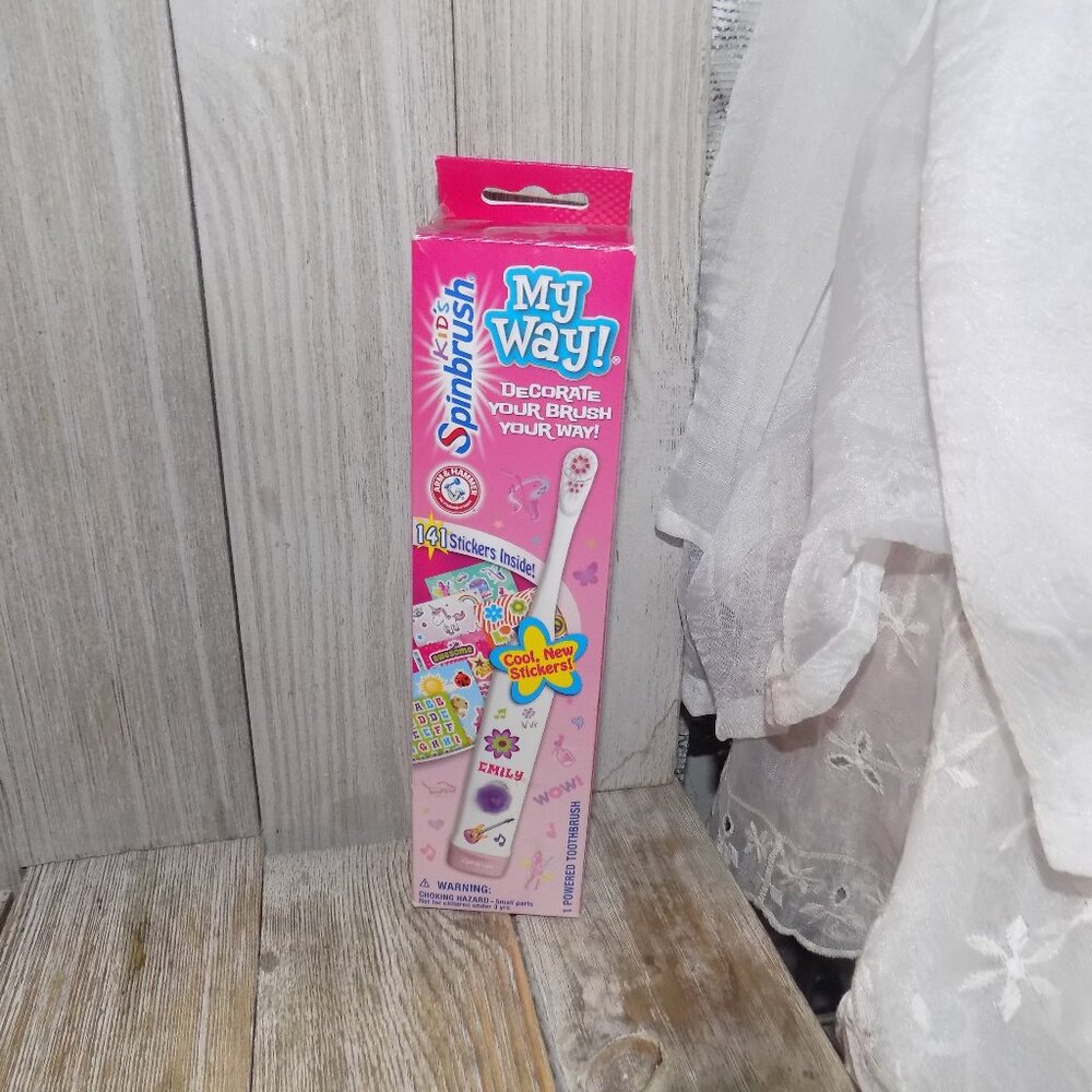 Kids Spinbrush My Way with Horses Stickers